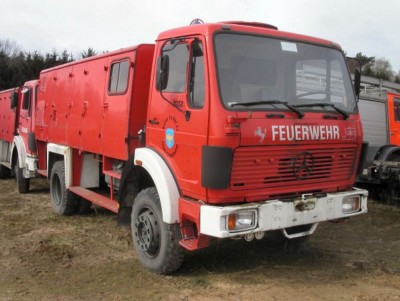 Mercedes Benz L1017F fire 4x4